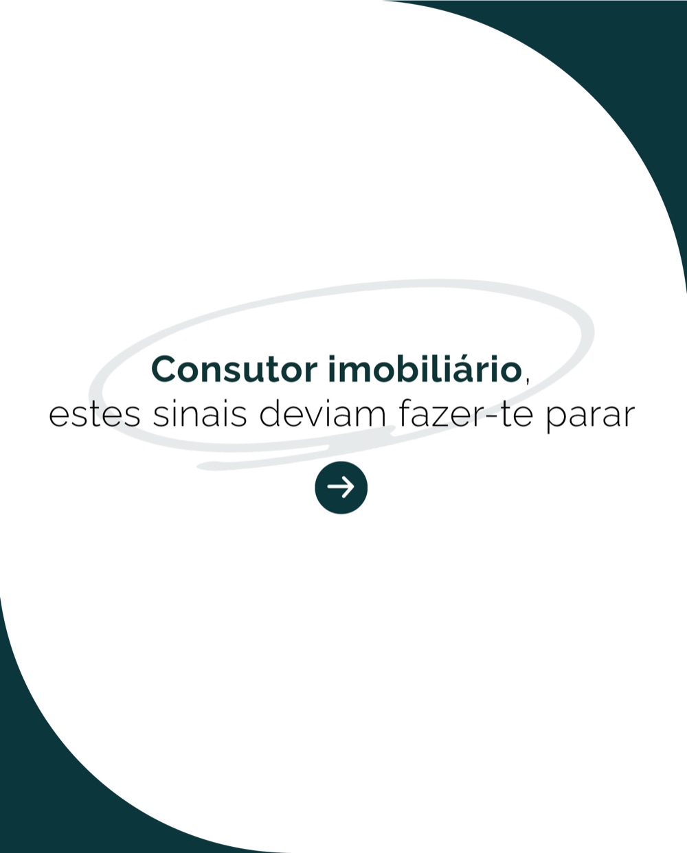 Slide 1: Consultor imobiliário, estes sinais deviam fazer-te parar.