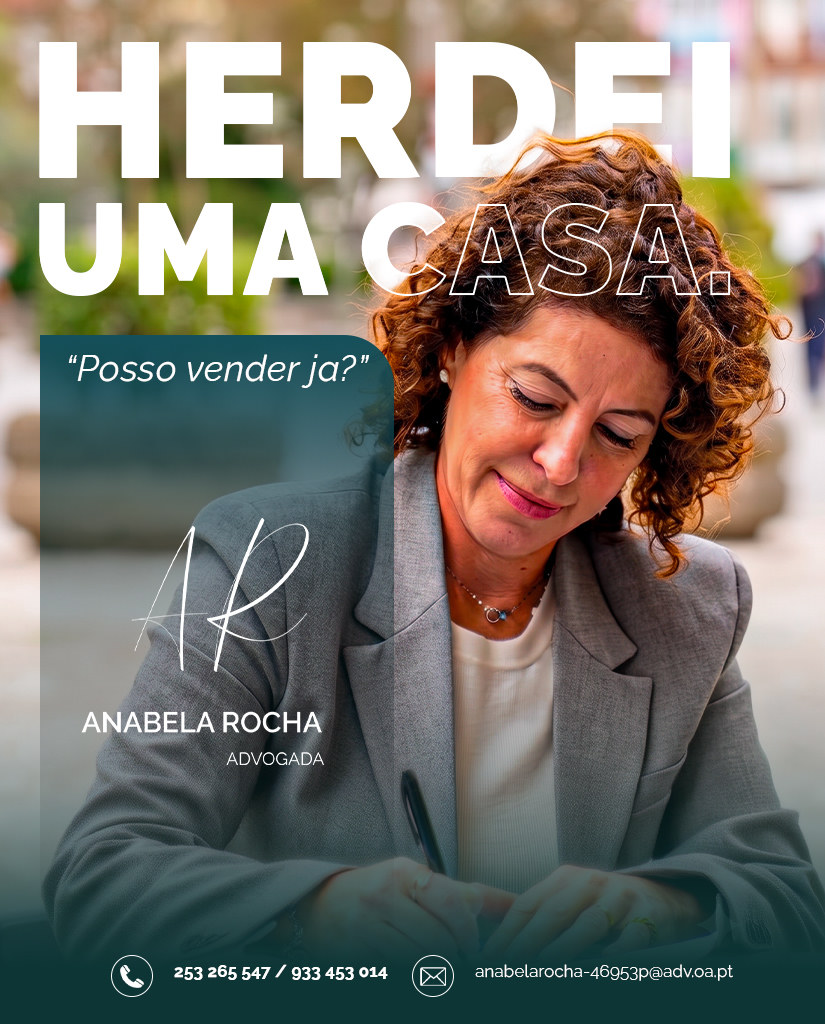Post: Herdei uma casa. Posso vender já?